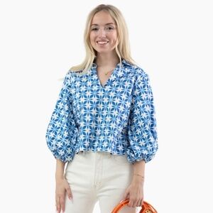 Quiet Culture Take Pause Top - Calypso Size XS- NWT